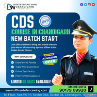 CDS Coaching in Chandigarh Officer Defence Wing
