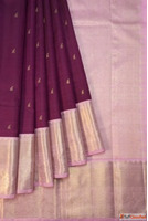 Premium Wine Colour Saree Online Shopping Mavuri's