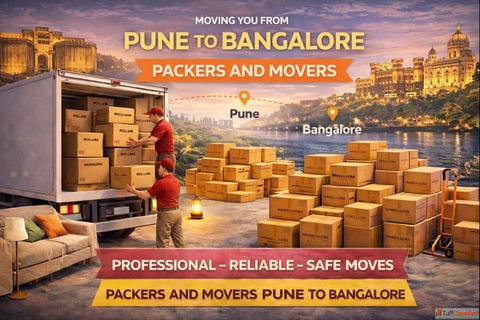 Packers and Movers Pune to Bangalore Trusted Moving Services