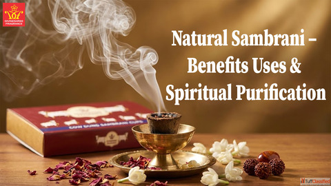 Natural Sambrani - Benefits Uses Spiritual Purification