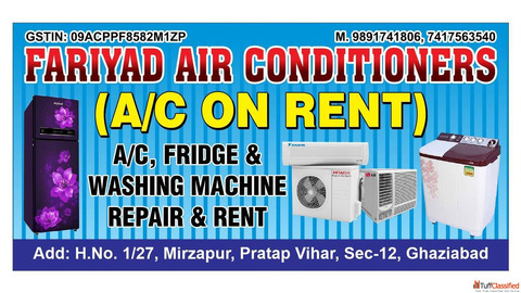 AC on Rent in Pratap Vihar Split Window AC Available