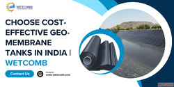 Choose Cost-Effective Geo-Membrane Tanks in India Wetcomb