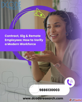 Trusted Background Verification Services in Bangalore - Dcode Research