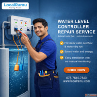 Water Level Controller Service by LocalRamu with Skilled Tec...