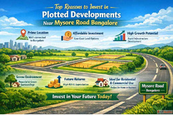 Best plotted development near Mysore Road