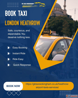 Book Taxi London Heathrow for Comfortable On-Time Airport Transfers