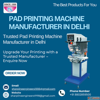 Pad Printing Machine Manufacturer in Delhi
