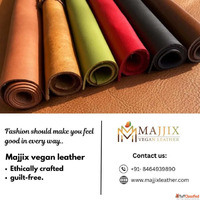 Vegan Leather Manufacturer Using Eco-Friendly Materials