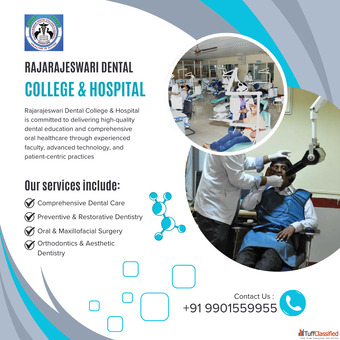 BDS Course in Bangalore Rajarajeswari Dental College Hospital