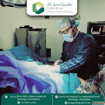 Dr. Jenit Gandhi - Best Robotic Gastro Surgeon in Ahmedabad India for Advanced GI Care