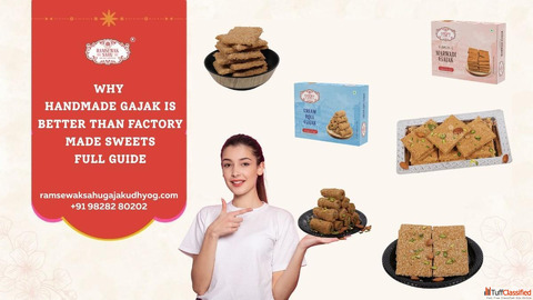Why Handmade Gajak Is Better Than Factory Made Sweets - Full Guide