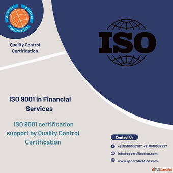 ISO 9001 in Financial Services Quality Control Certification