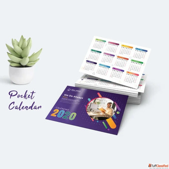 Custom Pocket Calendar 2026