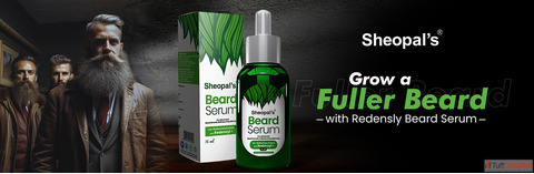 Beard Growth Serum for Men - Get a Fuller Thick Healthy Beard