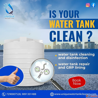 Water Tank Cleaning Service in Sonipat - Unique Water Tank Cleaners