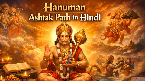 Hanuman Ashtak Path in Hindi हनमन अषटक पठ