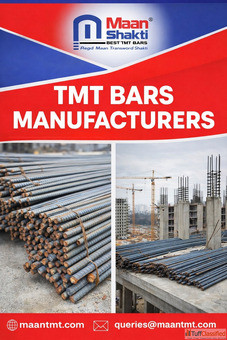 TMT Bars Manufacturers in Kolkata - Maan Shakti