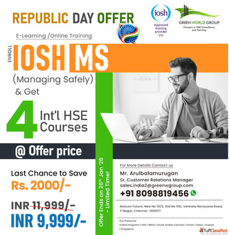 IOSH MS Course in Chennai Green World Group