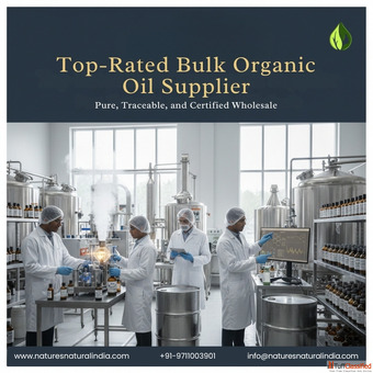 Top-Rated Bulk Organic Essential Oil Supplier Pure Traceable and Certified Wholesale
