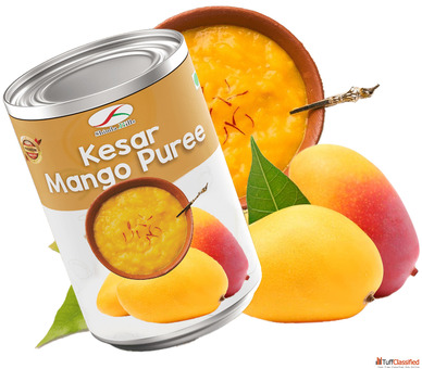 Canned Kesar Mango Puree
