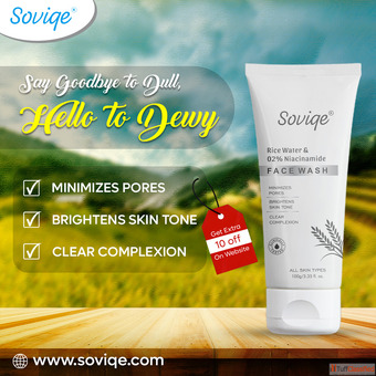 Rice Water Face Wash for Glowing Skin.