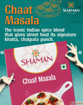 Authentic Indian Chaat Masala by Shaman Spices Buy Now
