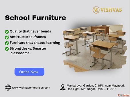 Trusted School Furniture Manufacturer in Kirti Nagar Vishvas Enterprises