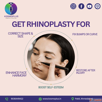 Get Rhinoplasty in Ahmedabad with Natural Results