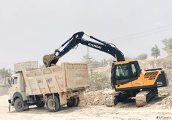 Hyundai R150L SMART Plus is a 15-ton hydraulic excavator wit...