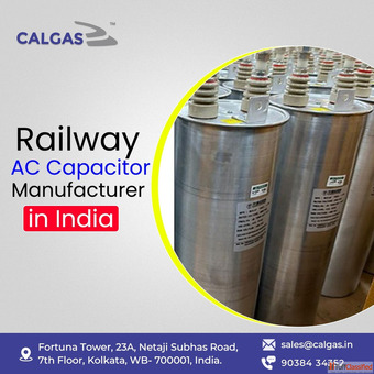 Railway AC Capacitor Manufacturer in India - Calgas