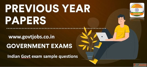 Indian govt exam sample questions