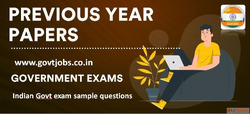 Indian govt exam sample questions