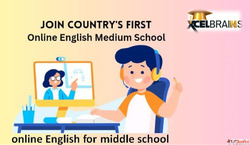 Online English for Middle School by Xcel Brains