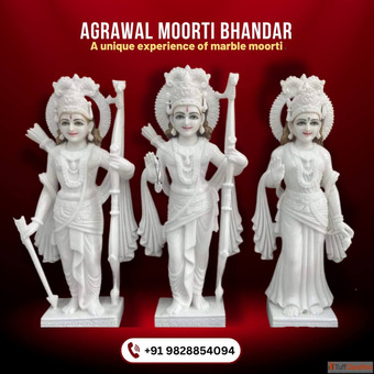Authentic Ram Darbar Marble Murti - Call Now