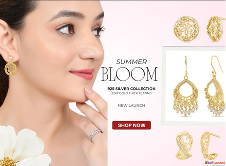 Lotus-Inspired Silver Jewellery Collection by Roovi