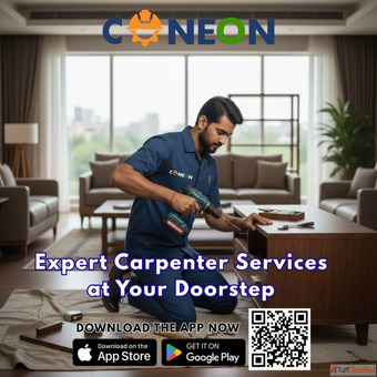 Online Carpenter Service Near Me Book Carpenter in Gurgaon - Coneon