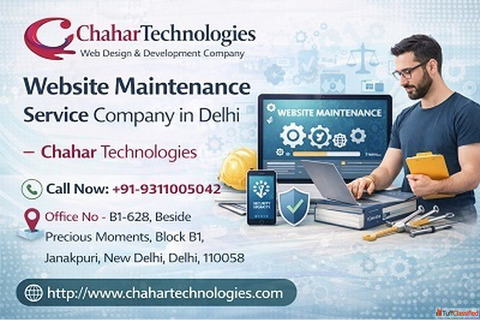 Chahar Technologies - Experienced Website Maintenance Service Company in Delhi