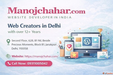 Reliable Web Creators in Delhi for Businesses