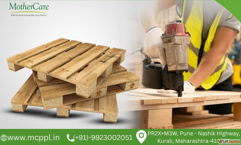 ISPM 15 Wooden Pallets Manufacturer Pune - Mothercare Packaging