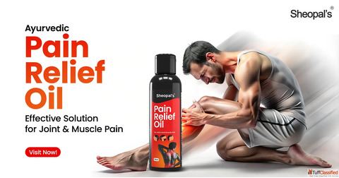 Best Pain Relief Oil for Back Knee and Joint Pain Relief