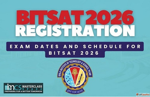 BITSAT 2026 Registration Admit Card Exam Date Syllabus