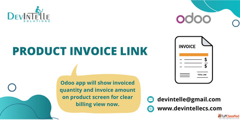 Product Invoice Link in Odoo