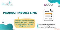 Product Invoice Link in Odoo