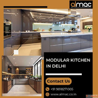 Modern Modular Kitchen in Delhi - Almac