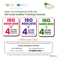 CQI IRCA Certified ISO Lead Auditor Courses in Kochi Green W...