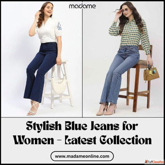 Stylish Blue Jeans for Women - Latest Collection