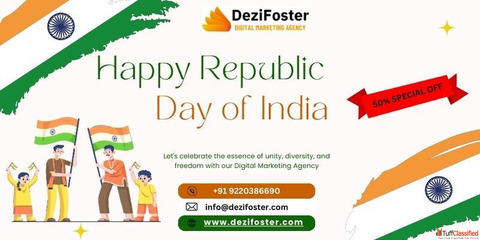 Digital Marketing Agency - Republic Day Special 50 OFF on All Services