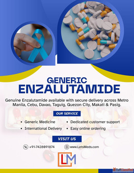 Enzalutamide Capsules Cost Makati City Philippines