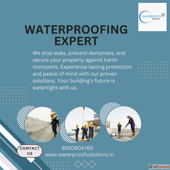 Expert Waterproofing Services for Long-Lasting Protection by Waterproofing Solutions