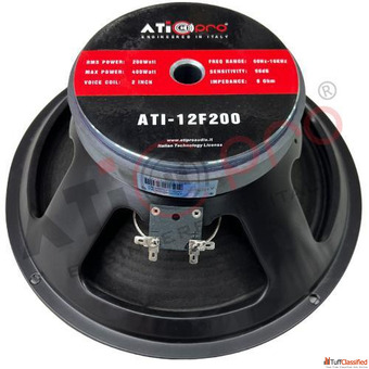 Powerful 200 Watt DJ Speakers for Dynamic Sound